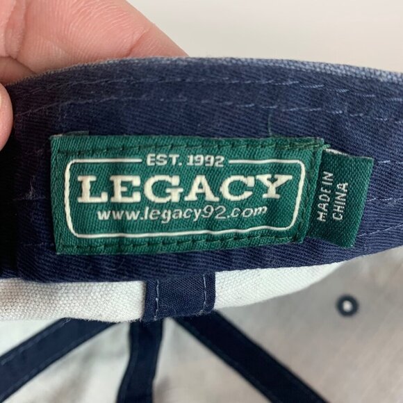 San Diego Toreros NCAA Navy Blue Legacy Relaxed Fit Strapback Adjustable Hat - Picture 5 of 5